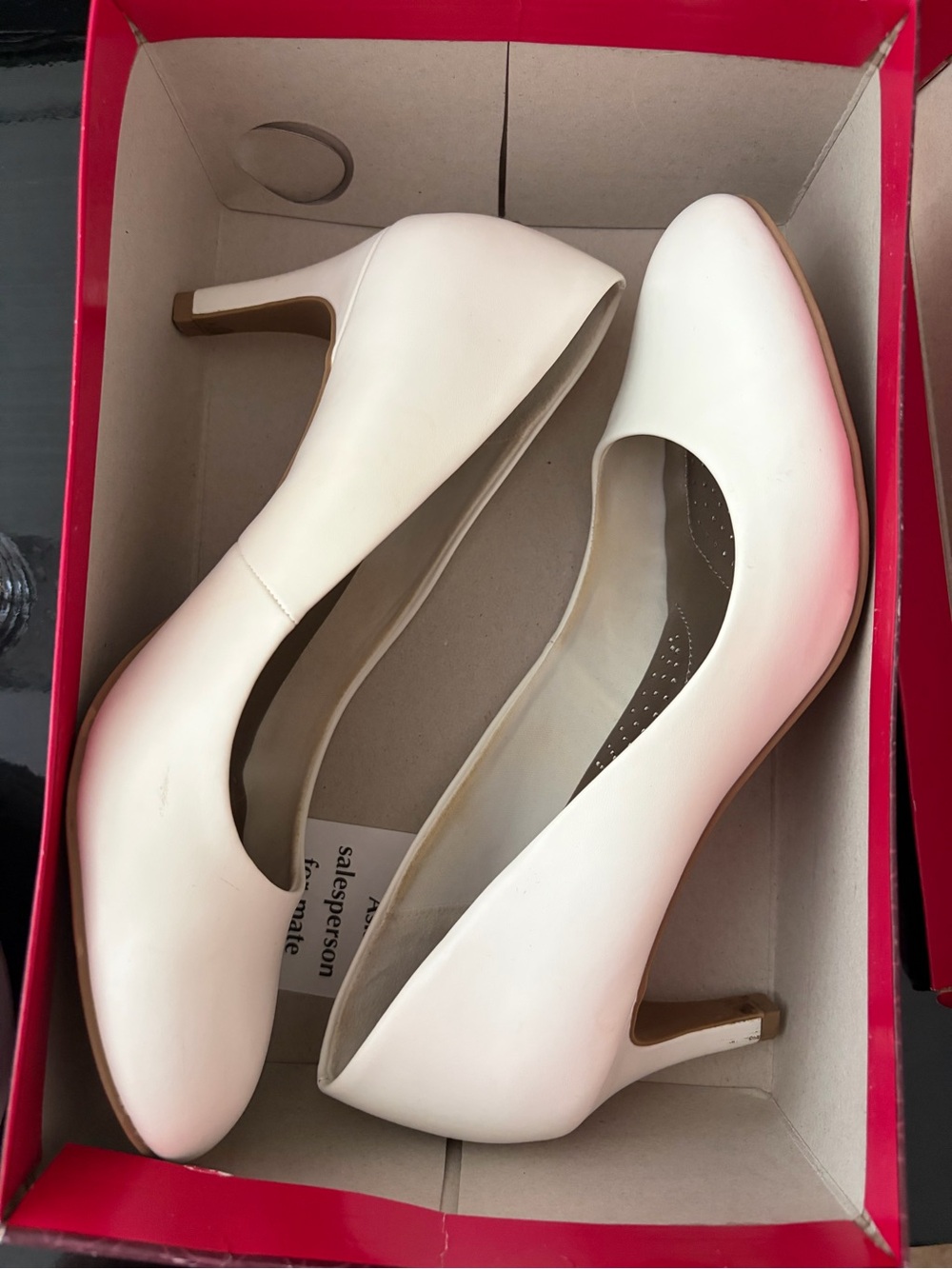 White heels
